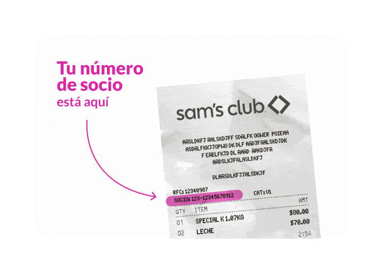 Número de Socio